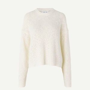 SAMSØE SAMSØE Zoey Crew Neck Sweater • Cream Color • NWT